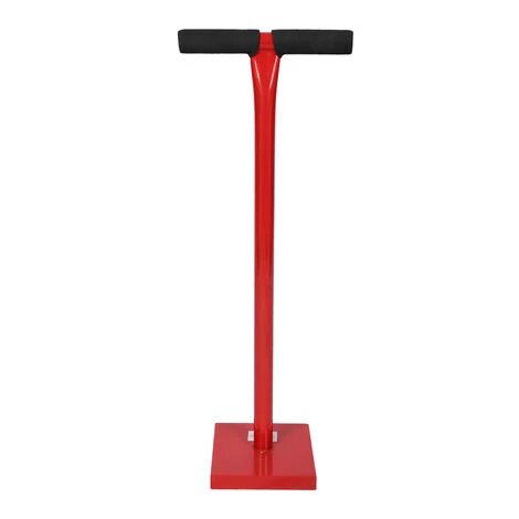 WILTEC Bodenverdichter 11,5 Kg Aus Stahl, Mit 20x20 Cm Grundplatte Und T-Griff Zum Verdichten 4 WILTEC Bodenverdichter 11,5 Kg Aus Stahl, Mit 20x20 Cm Grundplatte Und T-Griff Zum Verdichten – Bild 2