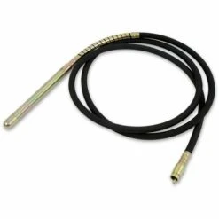 EBERTH Stahlverstärkte Rüttelflasche Mit 45mm Durchmesser Und 6m Schlauchlänge, Ersatzteil Für Betonrüttler, Flaschenrüttler, Betonverdichter, Flexible Welle, Wärmebehandelt, Gewicht 20kg, Ohne Motor