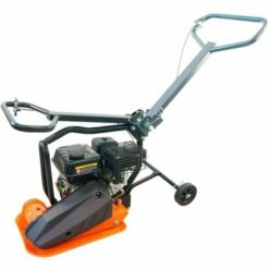 ATIKA V 11000 Rüttelplatte Mit Fahrvorrichtung & Gummiplatte | Benzin | 5,5 PS -Betonmischer Verkaufe 35822253 3