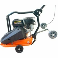 ATIKA V 11000 Rüttelplatte Mit Fahrvorrichtung & Gummiplatte | Benzin | 5,5 PS -Betonmischer Verkaufe 35822253 5