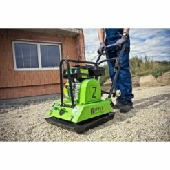 ZIPPER MASCHINEN BENZIN RÜTTELPLATTE VERDICHTER RÜTTLER STAMPFER 5,5 HP ZIPPER ZI-RPE90 -Betonmischer Verkaufe 40370007 5