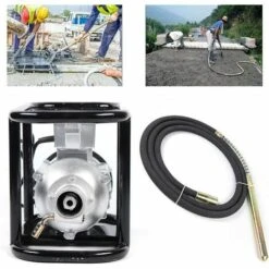 SENDERPICK Ø50mm 1500W Elektro Flaschenrüttler Mit 6 M Rüttelflasche Betonrüttler Betonrüttler Handrüttler -Betonmischer Verkaufe 42975696 5