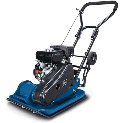 Scheppach Benzin Rüttelplatte HP1900S 5,6PS 17kN Fahrvorrichtung Gummimatte 3 Scheppach Benzin Rüttelplatte HP1900S 5,6PS 17kN Fahrvorrichtung Gummimatte – Bild 2