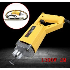 SENDERPICK 1300W Hand Betonrüttler Rüttelflasche Flaschenrüttler Innenrüttler Betonvibrator Mit 2m Schlauch -Betonmischer Verkaufe 50295490 5