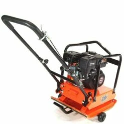 APEX Rüttelplatte Verdichter 16kN 6,5 PS Inkl. Fahrwerk + Gummimatte 56120 Rüttler -Betonmischer Verkaufe 50803455 3