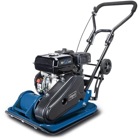 Scheppach Benzin Rüttelplatte HP1400S 2,0PS 13kN Fahrvorrichtung Gummimatte 4 Scheppach Benzin Rüttelplatte HP1400S 2,0PS 13kN Fahrvorrichtung Gummimatte – Bild 2