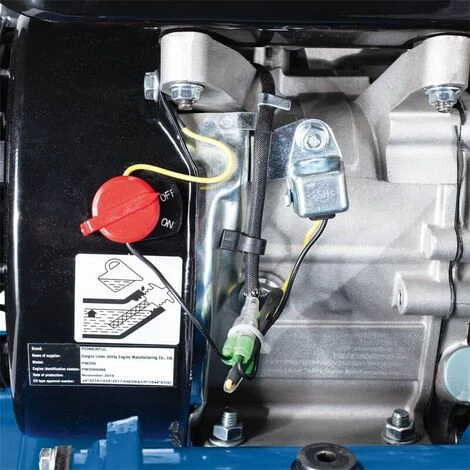 Scheppach Benzin Rüttelplatte HP1400S 2,0PS 13kN Fahrvorrichtung Gummimatte 7 Scheppach Benzin Rüttelplatte HP1400S 2,0PS 13kN Fahrvorrichtung Gummimatte – Bild 5