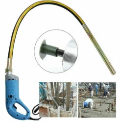 SENDERPICK 1300W Betonrüttler Rüttelflasche Flaschenrüttler Innen Handrüttler Betonverdichter Ø35mm 1,5m 35mm -Betonmischer Verkaufe 53417478 5
