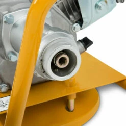 EBERTH Betonrüttler Flaschenrüttler Betonverdichter Benzin 4800W, Schlauchlänge 6m, Stahlverstärkte Rüttelflasche Mit 45mm Durchmesser, Flexible Welle, Tragegriff, Robuster Metall-Rahmen 360° Drehbar -Betonmischer Verkaufe 5697209 4