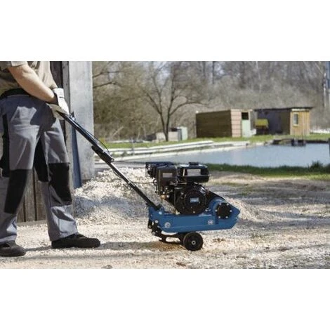 Scheppach Benzin Rüttelplatte HP1300S 4,8 KW 5,6 PS Mit Fahrvorrichtung Rüttler 6 Scheppach Benzin Rüttelplatte HP1300S 4,8 KW 5,6 PS Mit Fahrvorrichtung Rüttler – Bild 4