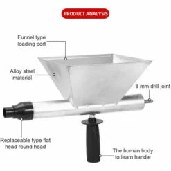 ASUPERMALL Tragbare Elektrische Zementfüllmaschine Handtür-Fensterfugen-Haushaltszement-Fugenmaschine -Betonmischer Verkaufe 66180192 3